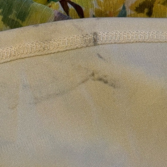 Full Tilt Yellow Spaghetti Strap Floral Sundress Size S - Picture 7 of 7